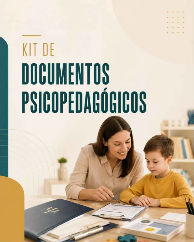 Capa do kit Documentos psicopedagógicos