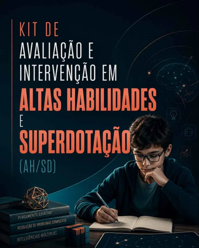 Capa do kit Altas habilidades e superdotação