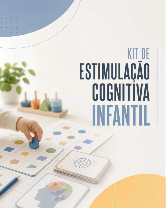 Capa do kit Estimulação cognitiva infantil