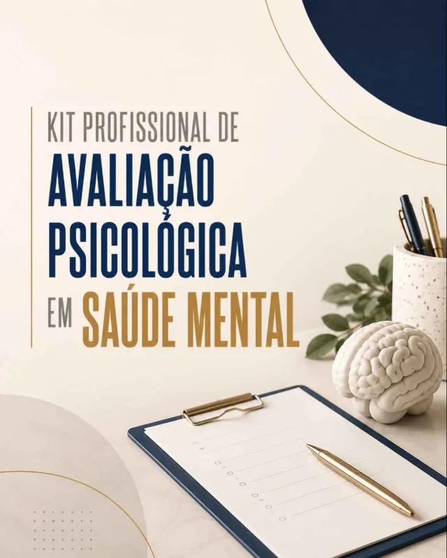 Capa do kit Avaliação psicológica em saúde mental