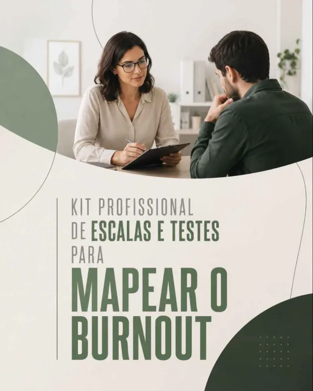 Capa do kit Avaliação e rastreio do burnout