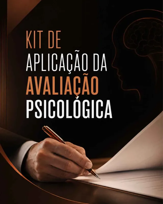 Capa do kit Aplicação da avaliação psicológica