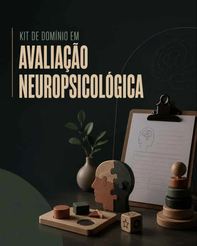 Capa do kit Avaliação neuropsicológica